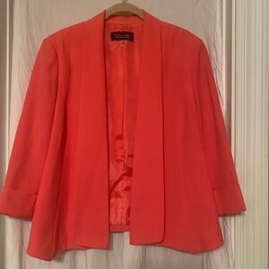 Black Label by Evan-Picone Coral Jacket EUC